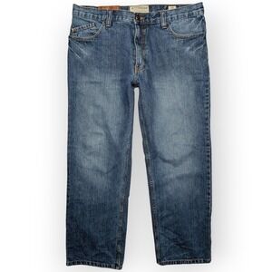 Timberland Blue Jeans Straight Leg Denim Workwear 36x30 Measured 37x29